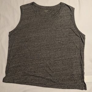 Madewell Whisper Crew Neck Muscle Tank Top XXL